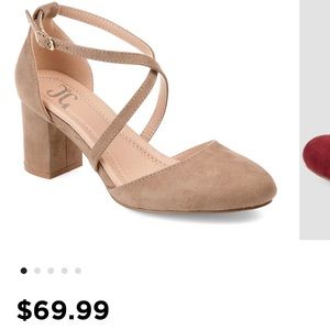 Taupe Journee Collection Pumps